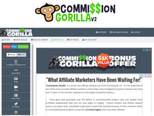 commission gorilla review