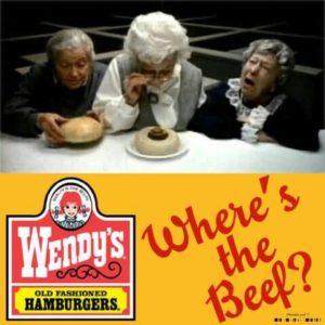 where s the beef wendy s