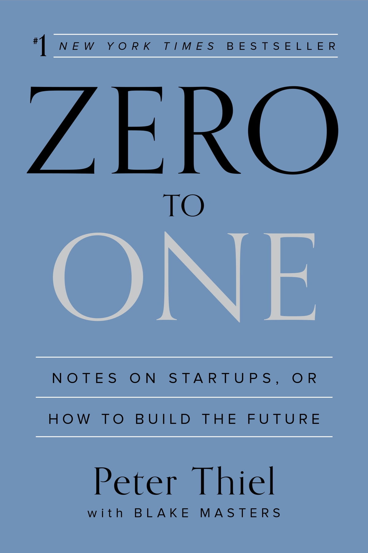 Zero to One by Peter Thiel