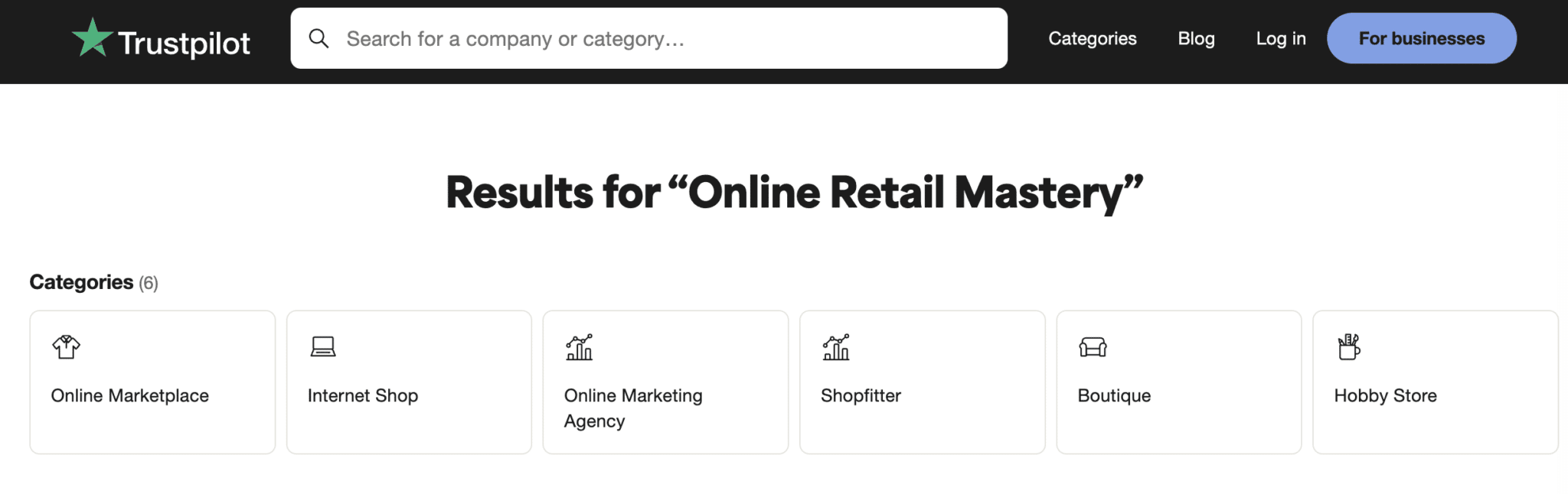 Online Retail Mastery Trustpilot