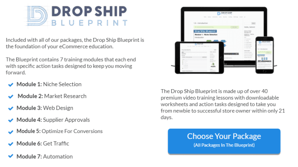 Drop Ship Blueprint