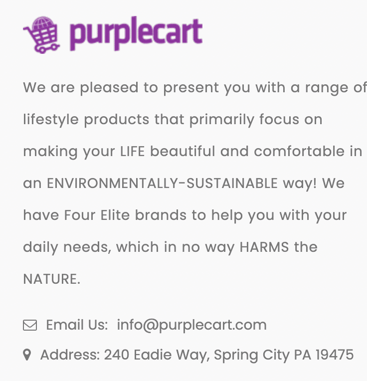 Purplecart address