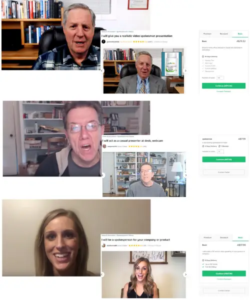My Business Traffic hired Fiverr actors to do testimonials