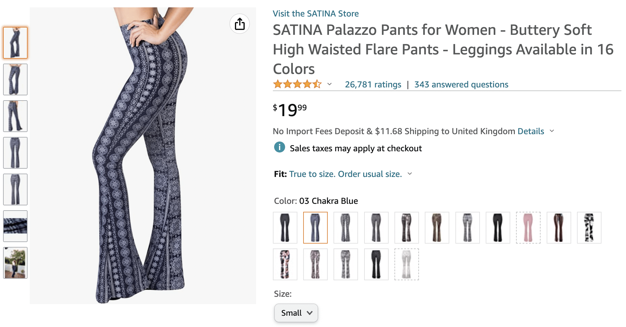 Palazzo Pants