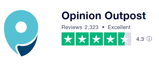 opinion outpost trustpilot rating