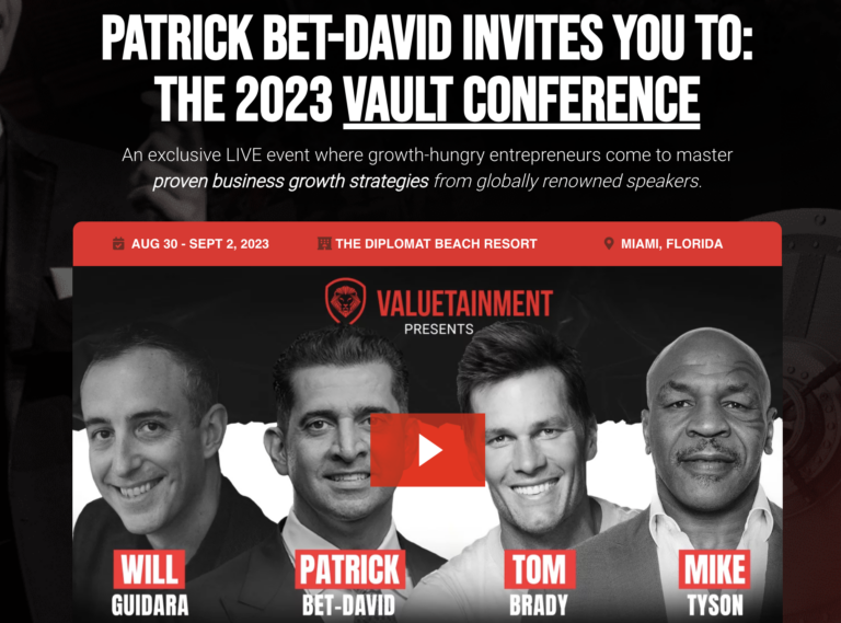 The Vault Conference Review (2023) Scam or Legit? High Source