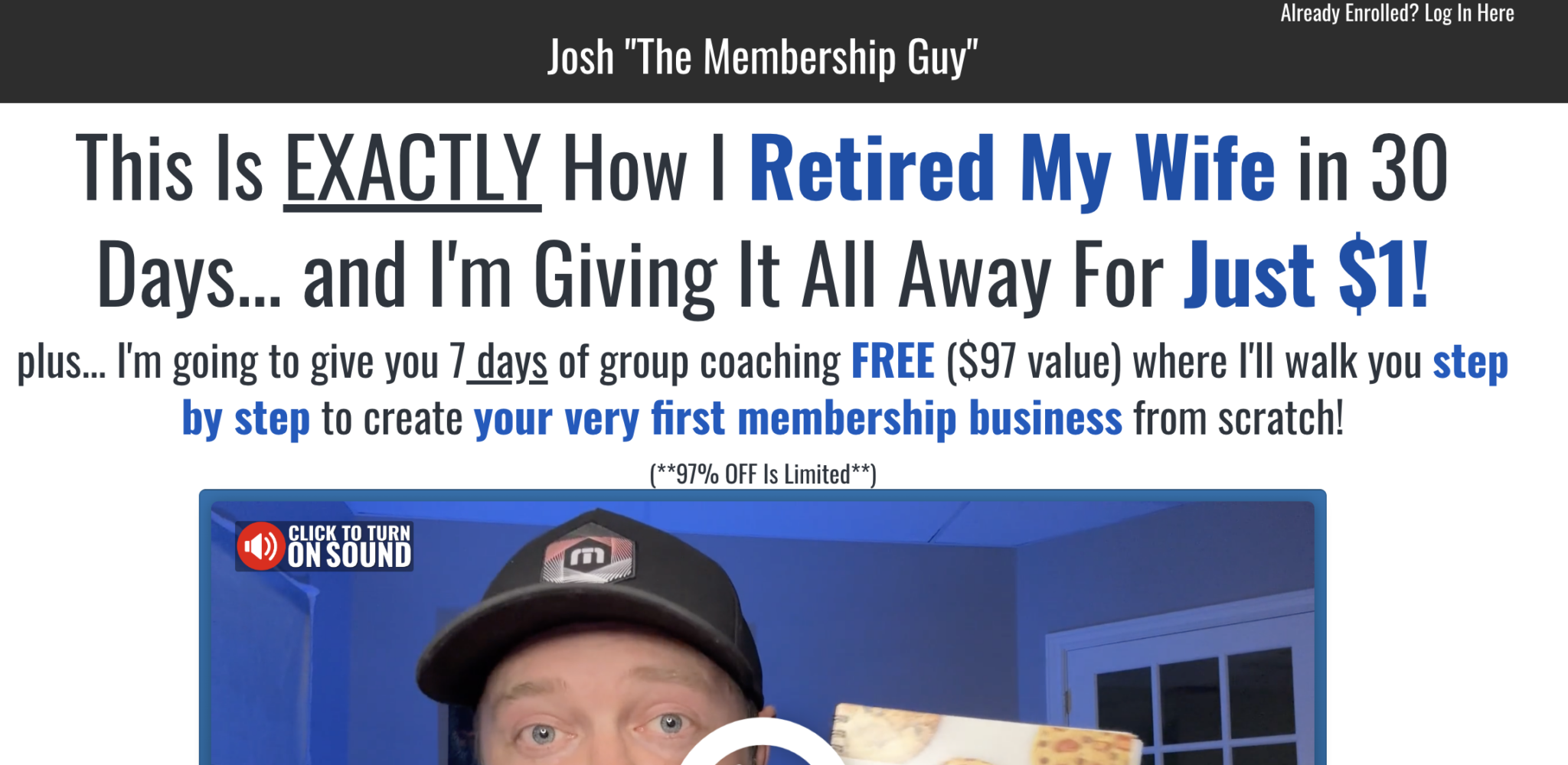 Josh Rasmussen’s Membership Guy Review