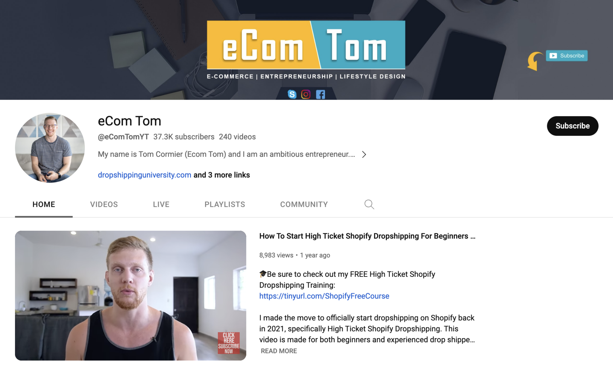 eCom Tom